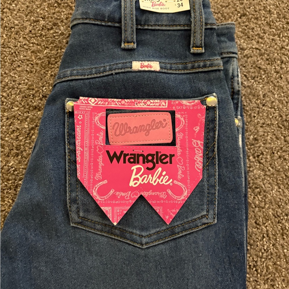 Wrangler Blue Boot Cut Jeans “Barbie” Women’s size 25